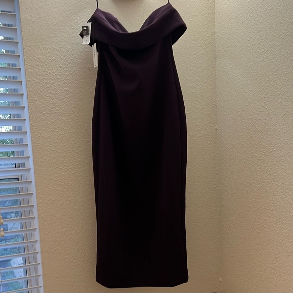 Aritzia Babaton Eyecatcher Midi Dress Noble - Picture 7 of 7